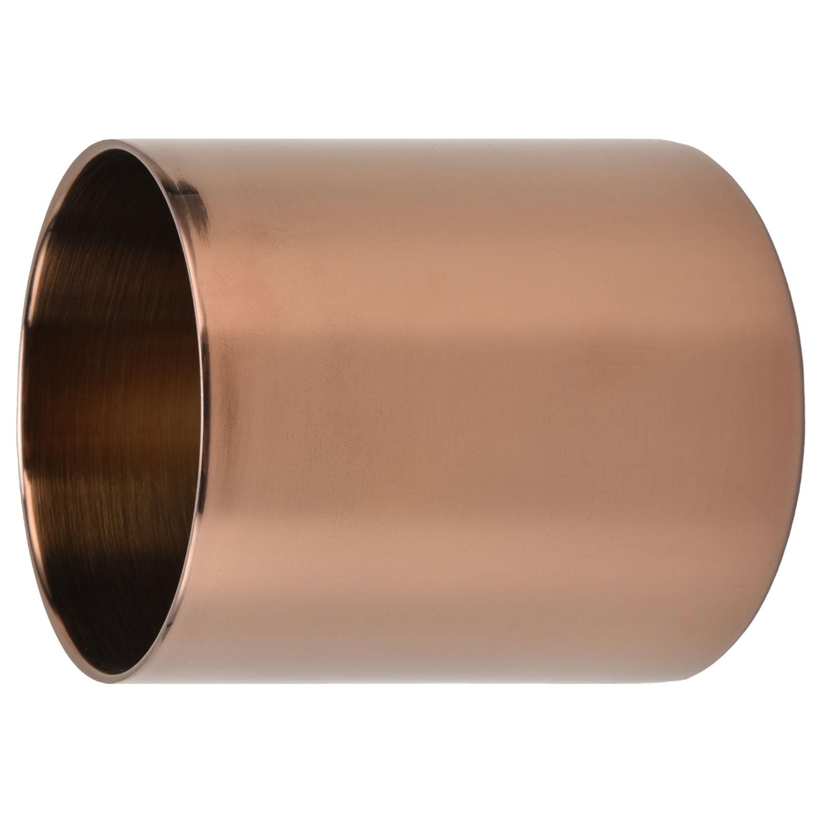 

Pen Holder Drawing Process Mirror Finish Modern Design 1.2mm Thick Stainless Steel Pencil Holder 400ml L