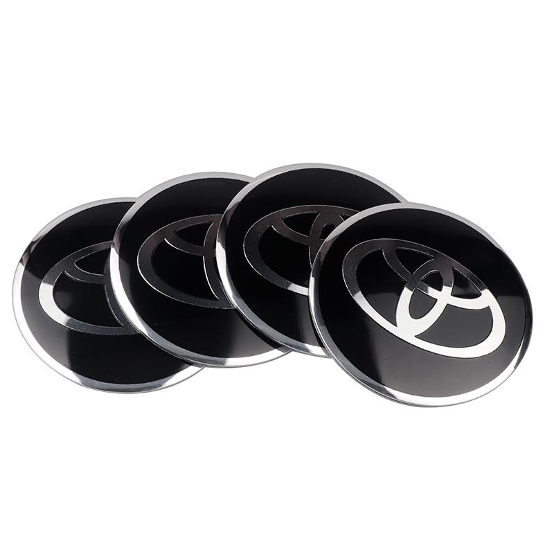 2026 Nuovo Per Toyota 4pz 56/60MM Tappi Centrali Mozzo Ruota Auto Coprimozzo Cerchione Decalcomanie Per Toyota Avalon Mirai Avensis Prado Hilux VVT-I 4W