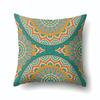 Home Decor Geometric Texture Mandala Polyester Pillow Case Core-free