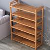 Bamboo 6-Tier Shoe Rack