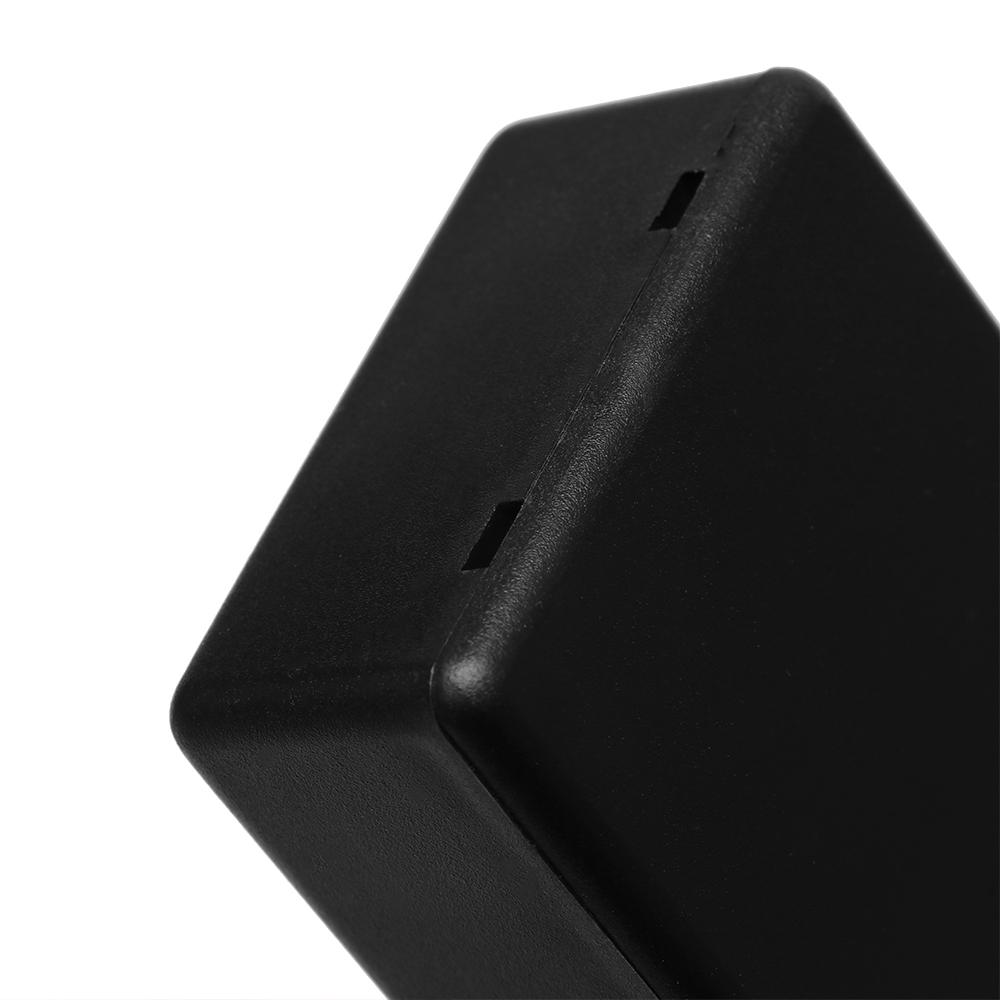 Waterproof ABS Plastic Project Box Storage Case Housing Instrument Case Black Enclosure Boxes Electronic Supplies High Quality
