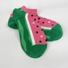 1 Pair Stylish On-Trend Style Vibrant Watermelon  Socks - Adorable and Fashionable Design, Low-Cut Ankle Length  Comfort, Soft