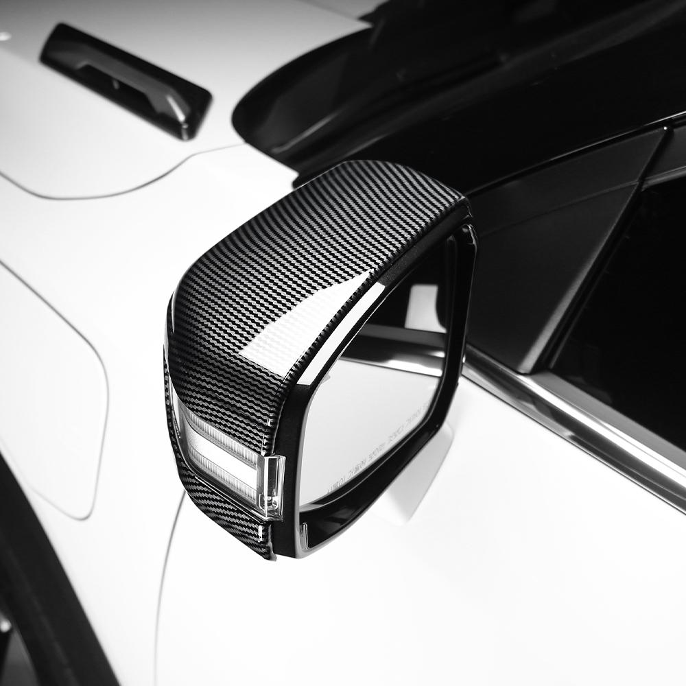 Car Rear View Mirror Cover Side Mirror Trim Frame ABS Material Suitable For SSANGYONG TORRES-EVX/ACTYON Exterior Accessories