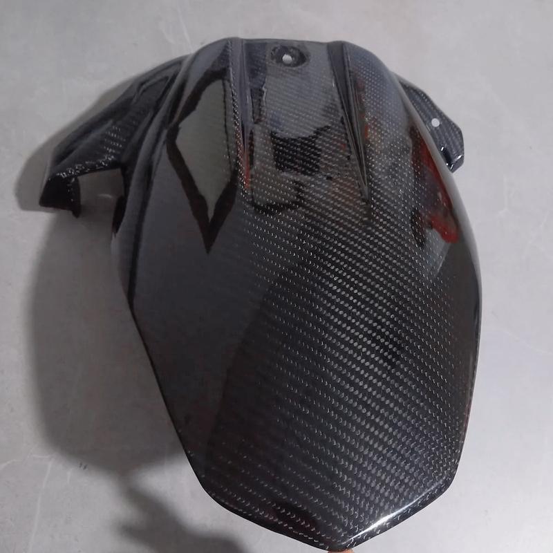ZZ-for Suzuki GSXS1000 Rear Hugger Carbon Fiber Motorcycle Wheel Fender Mudguard 2015+