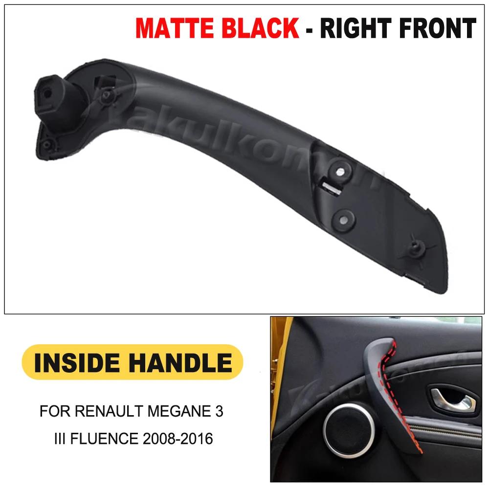 For Renault Megane 3 III Fluence 2008-2016 Car Interior Front Left Right Inner Door Handle With Cover 809600015R 197012651