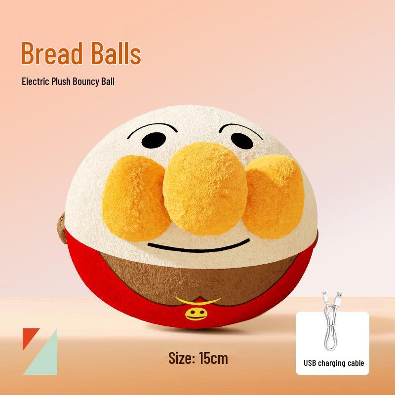 Electric Bouncing Dog Toy Ball - Self-Entertaining, Sounding, Durable, Teeth-Grinding for Puppies and Corgis