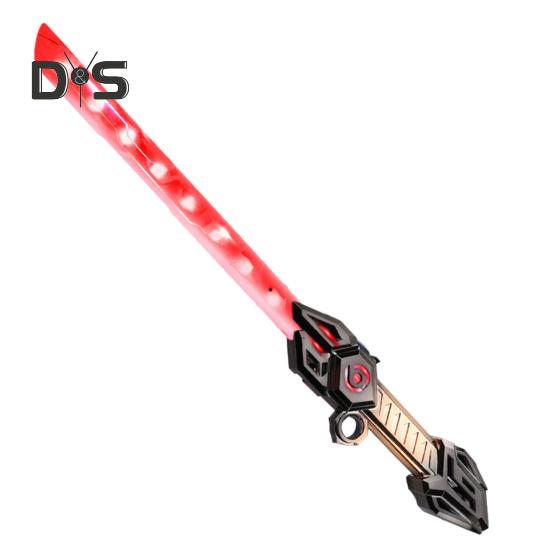 Spada Laser Luminosa per Bambini con Effetti Sonori Speciali Luce Multicolore Spada Lunga Luminosa Manico Realistico Regalo per Bambini Divertimento di Gioco di Ruolo