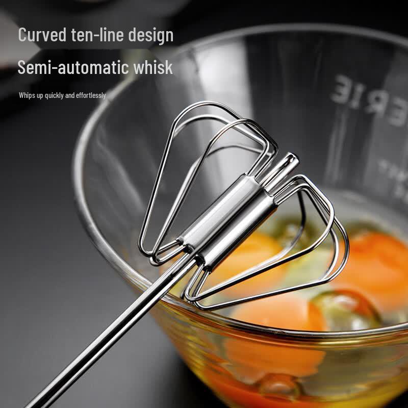 Daoying Stainless Steel Semi-Automatic Whisk