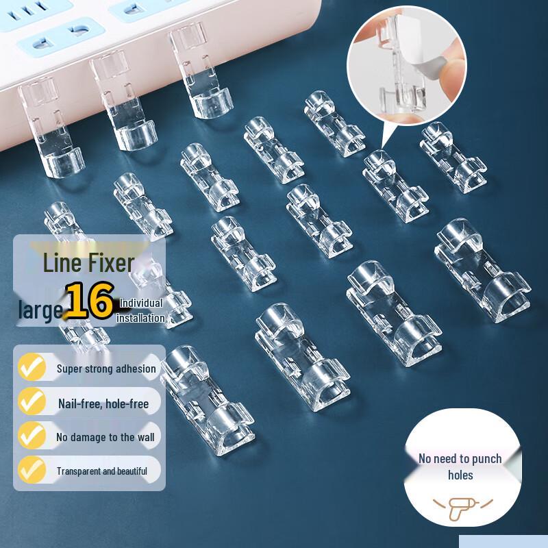 

Самоклеящиеся зажимы для организации кабелей и держатели для сетевых фильтров