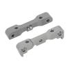 2Pcs Front Lower Arm Fixed Block Aluminum Alloy for ZD Racing 08421 08423 08425 08427 08428 MT8 1/8 RC Car