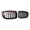 Gloss Black Front Bumper Kidney Grille Grill Fit BMW X3 X4 F25 F26 2014-2017