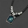 For Girls Korean Neck Jewelry Men Necklaces 12 Constellation Necklaces Woman Clavicle Choker