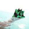 1Pair Swim Paddles Adjustable Silicone Swimming Gloves for Upper Body Exercise Pool Workout Water Resistance Gloves for Men 4
