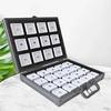 Travel Friendly Sturdy Aluminum Alloy Jewelry Holder With Lock Designs for Secure Storage of Valuables On The Way