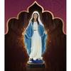 8'' Virgin Mary Religious Figurine Christian Sculpture Home Decoration Gifts