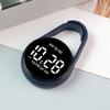 Touch Control Digital Pocket Watch Keychain Clip For Students Accurate Time LED Display Electronic Clock Accessories