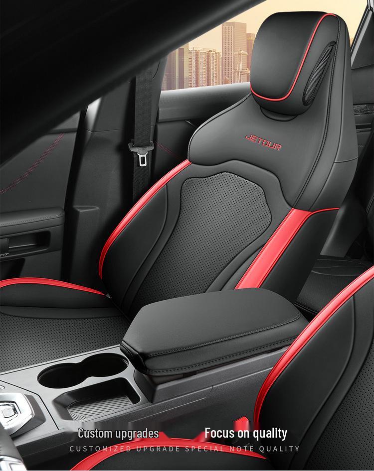 Jetour Dasheng Five-Seater Leather Car Seat Cushion, All-Season Fit, 24 Models Available.