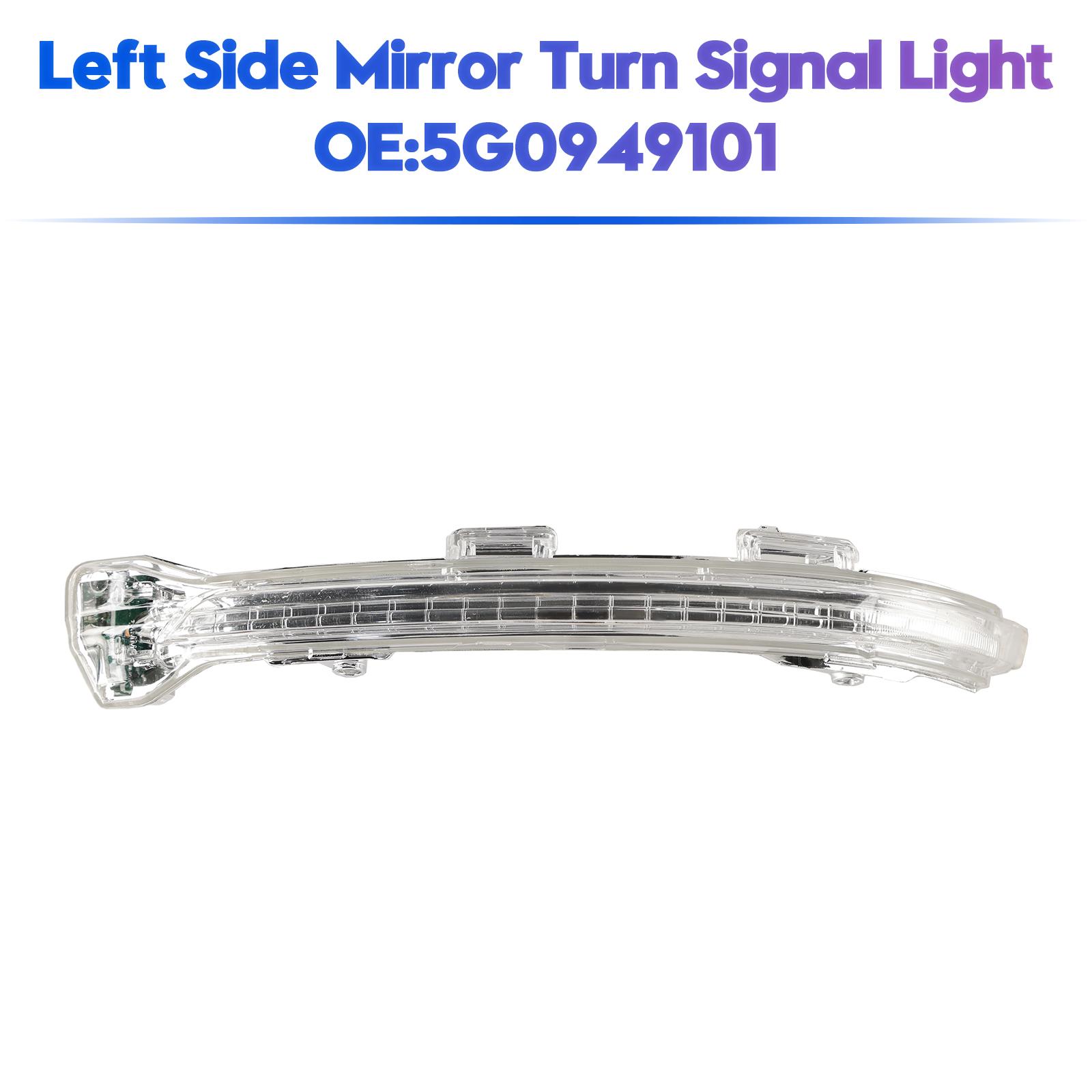 

Левый боковой зеркальный фонарь указателя поворота для VW Golf 7 VII Touran 5G0949101