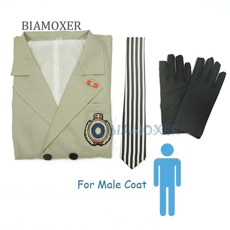 Goro Akechi Cosplay Pruik P5 Cosplay Schooluniform Pak Jas Stropdas gratis Handschoenen Cosplay Kostuum Outfit M