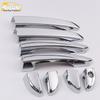 Tucson Car Door Handle Decoration Sticker - Armrest Buckle Bright Strip Accessory