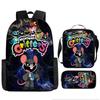 Speeltijd 4 Basisschool Rugzak Nightmare Critters Grote Capaciteit Rugzak
