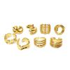 10Pcs Mixed-gender Style Ring, Vintage Style Ring, Wide Opening Ring, Mixed-gender Ring