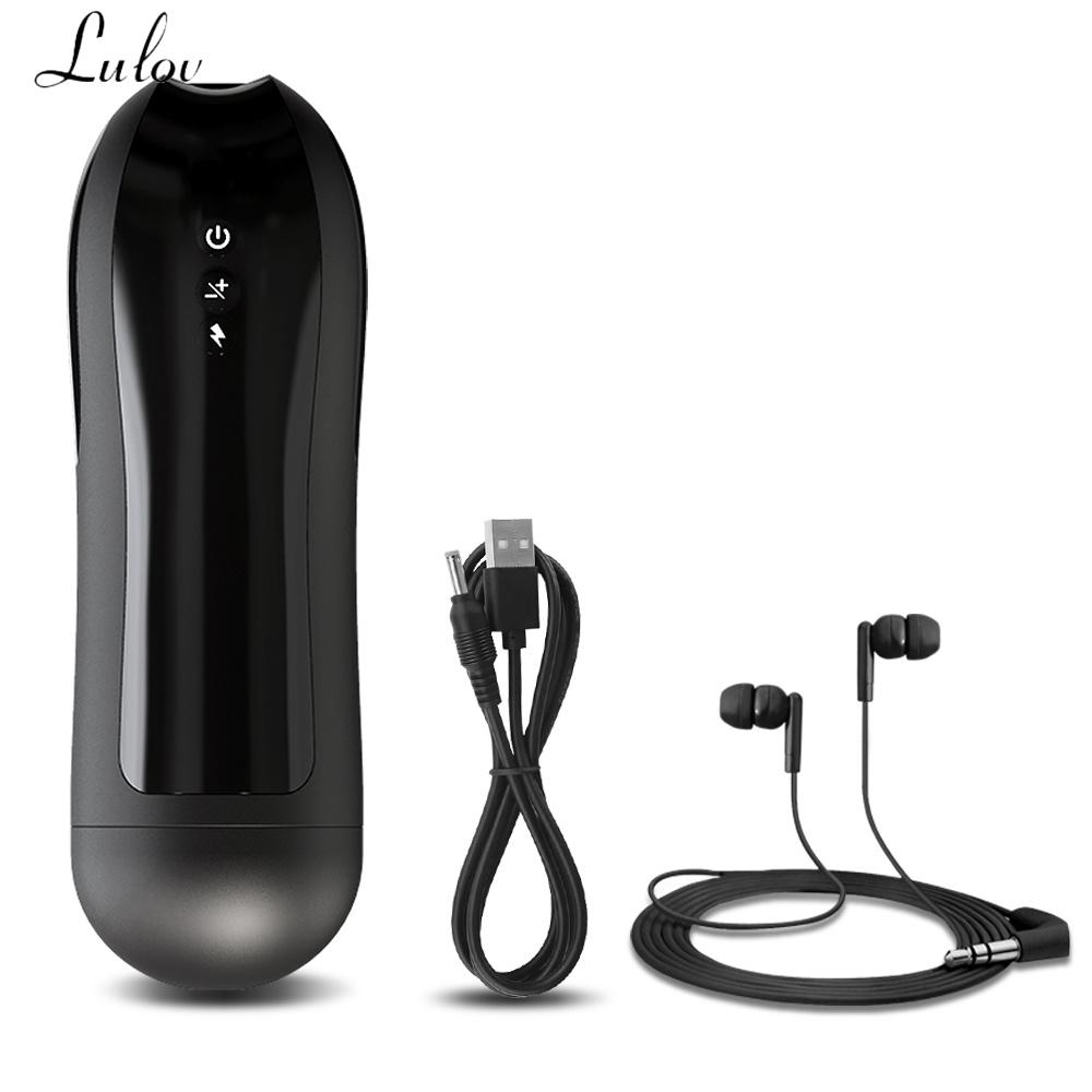 Automatic Telescopic Male Masturbator Pronunciation Masturbation Cup Sex Toys for Men Vaginal Masturbadores Adult Products 18