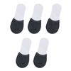 5 Pairs Non-slip Forefoot Socks Candy Colors Half Socks NEW Half Foot Toe Cover  Female