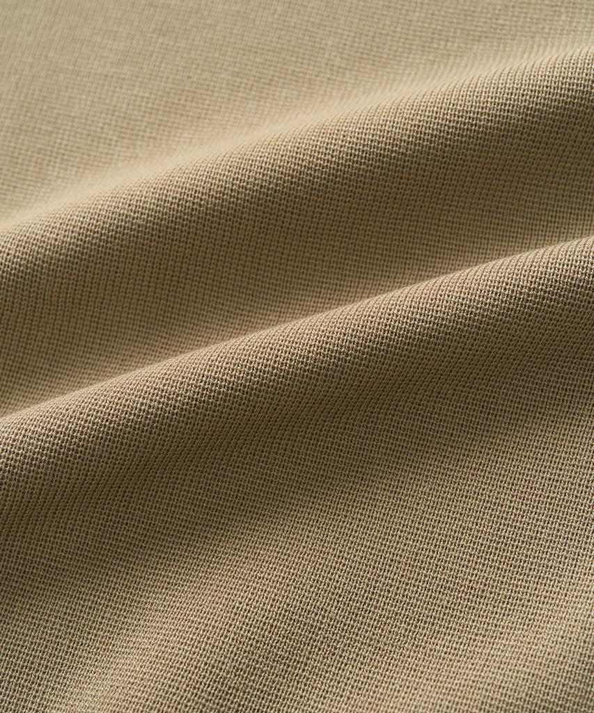 Excontainer Essential Collar Half Knit Cardigan (Beige)