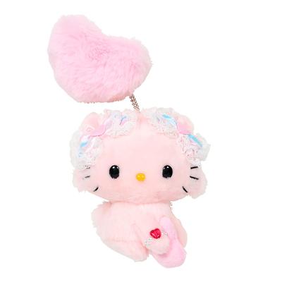 Mascot Holder Era Fluffy Charmy Kitty 199214 (Heisei Character, Heart) (Honey Cute)