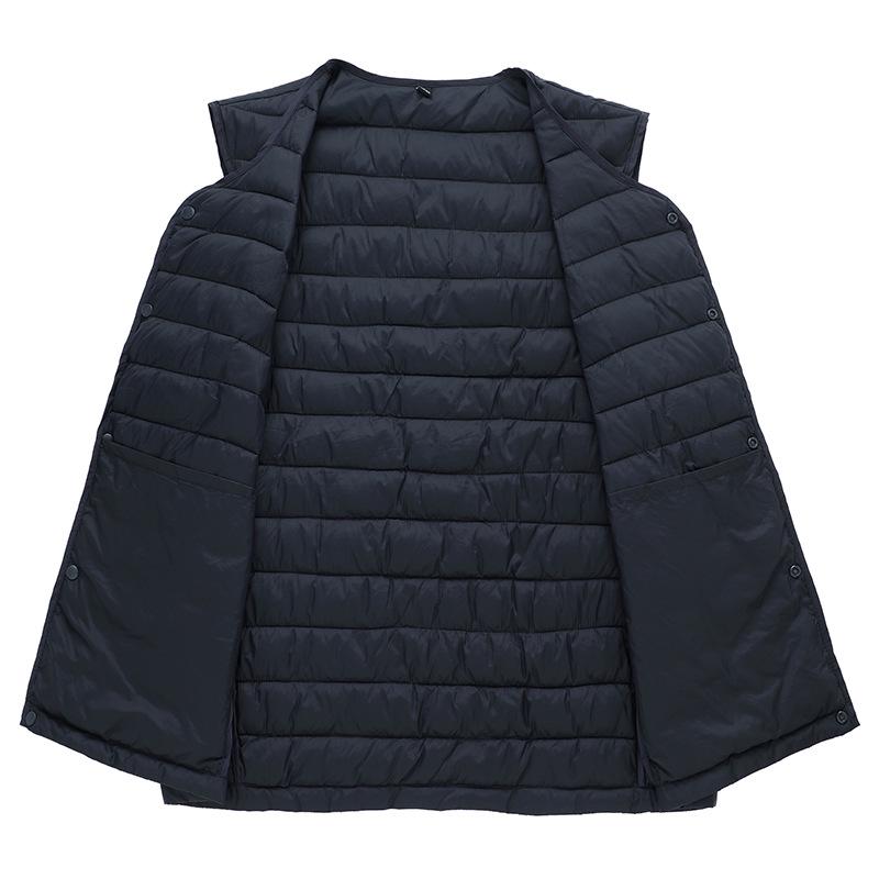 Men's Cross-Border Heated Sleeveless Down Vest - Autumn/Winter Cotton Outerwear