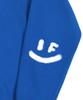GRAVER [Unisex] Elbow Spray Smile Drawing Sweatshirt_Cobalt Blue