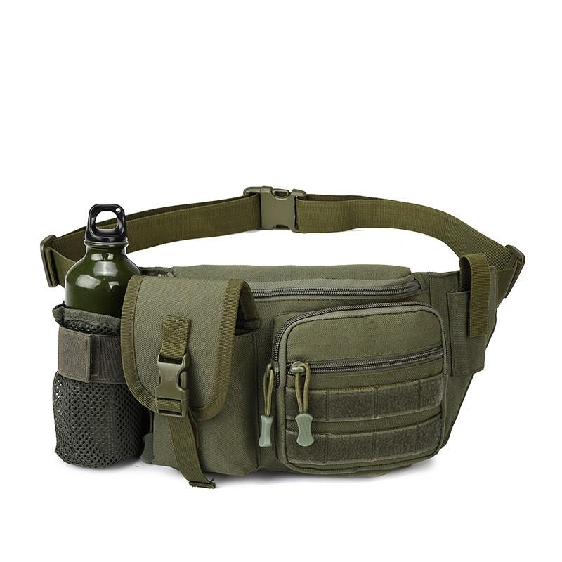 Multi-Functional Fishing Waist Pack Outdoor Hiking Cycling Travel Tactical Utility Bag Camouflage Sport Accessory