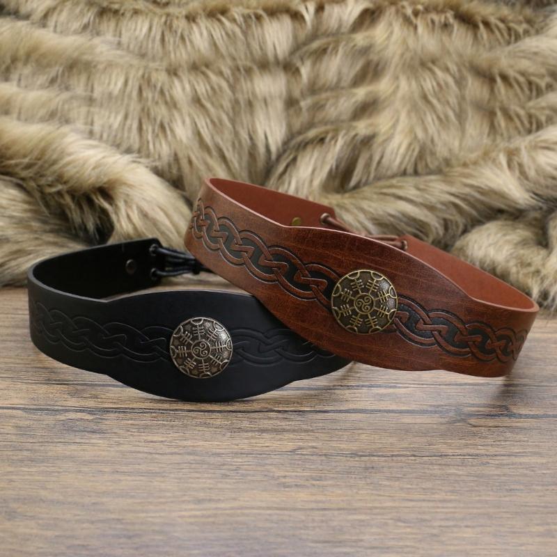 Vintage Embossing Pattern Headband Medieval Hairband for Cosplay Fans Stage Performers Historical Headband for Adult