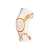 Elastische Sport-Kniebandage Dünne Kniebandage Unterstützung Unisex Knopf Kniepolster Laufen
