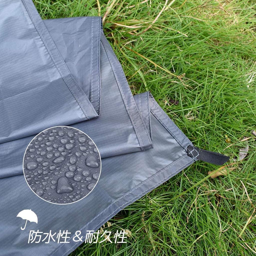 Person Siliconizing Camping Mat Camping Floor Mat Picnic Pad Waterproof Tent Sheet GEERTOP® 1~4 (70/90/140/180/260 Cm)