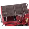 Srliya Classic Car Model, Vintage Red Miniature Vehicle, 1 Piece, Tinplate, 6-12 Years, Unisex