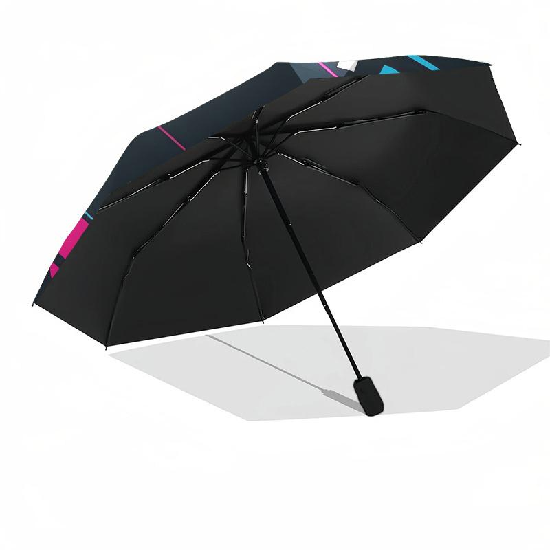 1pc Palm Tree Icon Design Umbrella with Plastic Handle,Suitable for All Seasons UmbrellaPT519