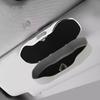 Portable Car Glasses Case Sunglasses Holder for Driving Visor ABS Plastic