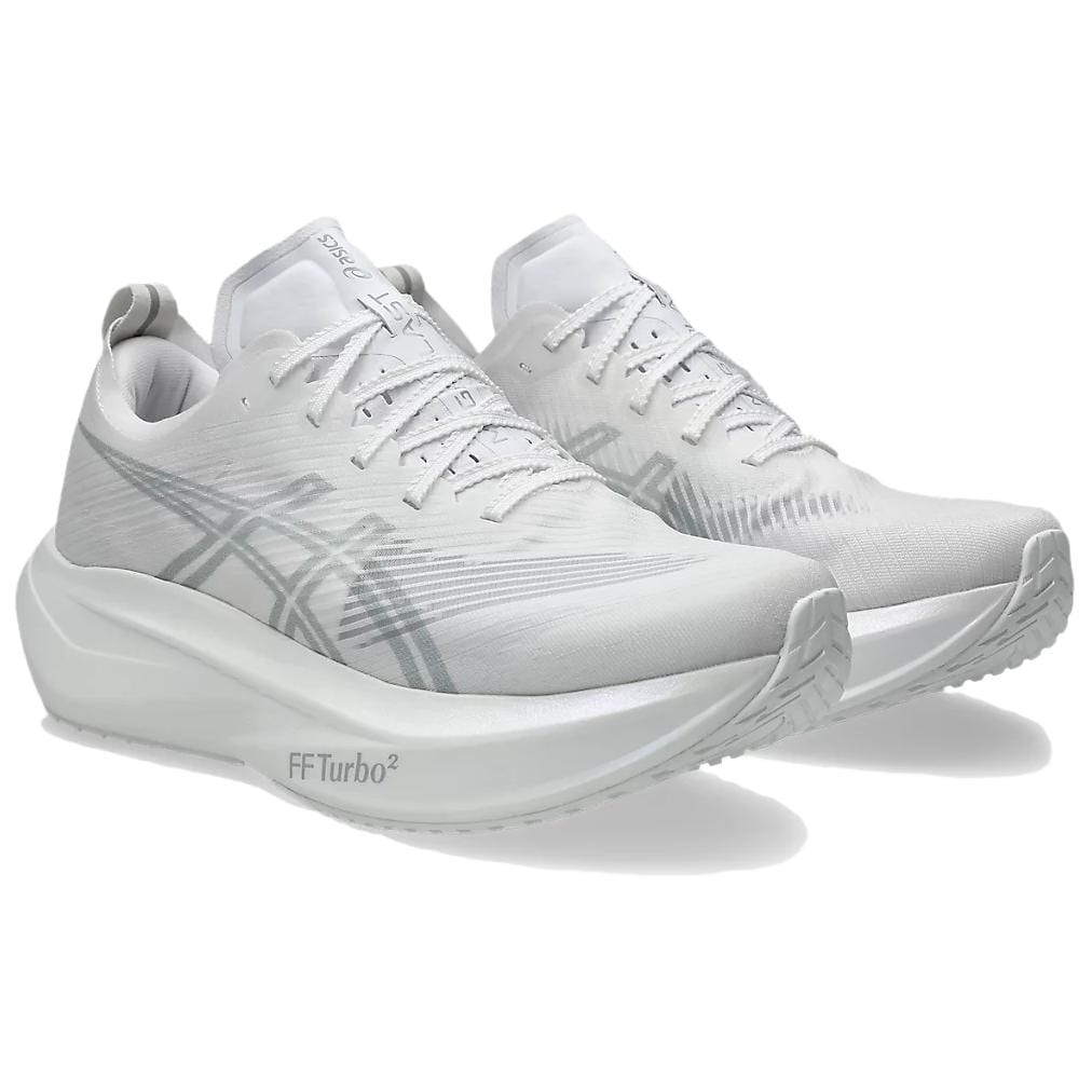 ASICS MEGABLAST Classic And Versatile Breathable Low top Long Distance Running Sprint Running Shoes Unisex White 1013A170-100
