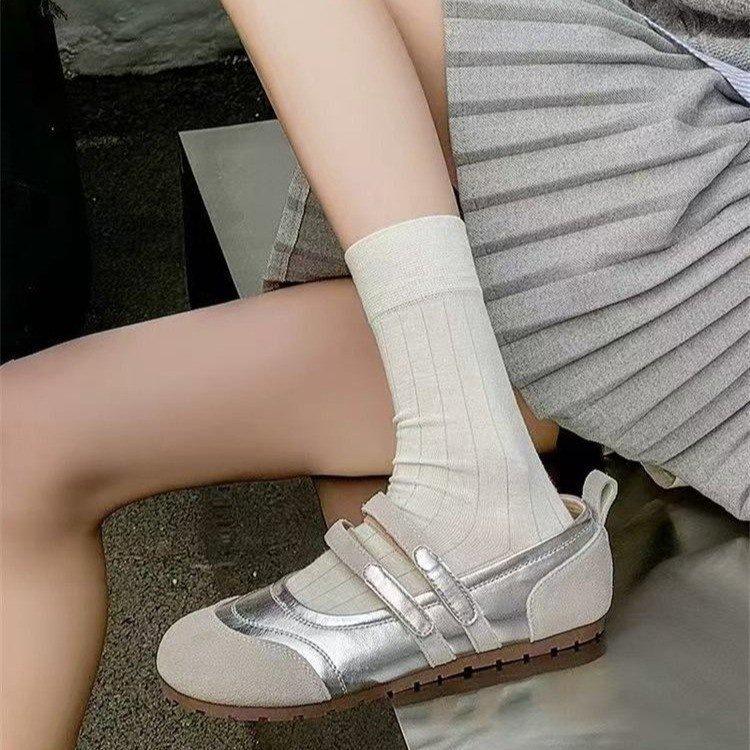 Fashion versatile comfortable flat single shoes women's 2025 new summer wear niche casual shoes French Doudou shoes