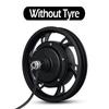 12inch Brushless Non-Gear Hub Motor Scooter Rear Wheel with Tyre 36V350W 48V500W E-Bike Motor Wheel for Scooter Disc Brake