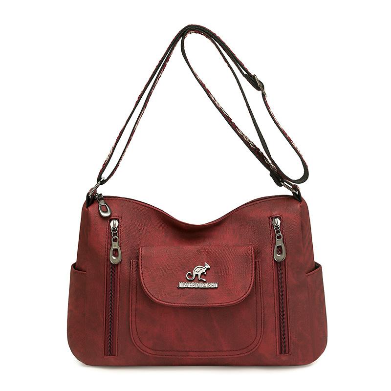 2026 Retro Trendy Fashion Single Shoulder Cross Bag Hot Selling Women s Bag Handbag Women s Tote Bag красный