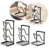 Multifunctional Pot Lid Rack Spoon Rest Stainless Steel Cutting Board Storage Rack Utensil Placement Rack Kitchen Accessories