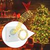 Sensor Sound Christmas Music Speaker With Led String Decorative Lights For Party
