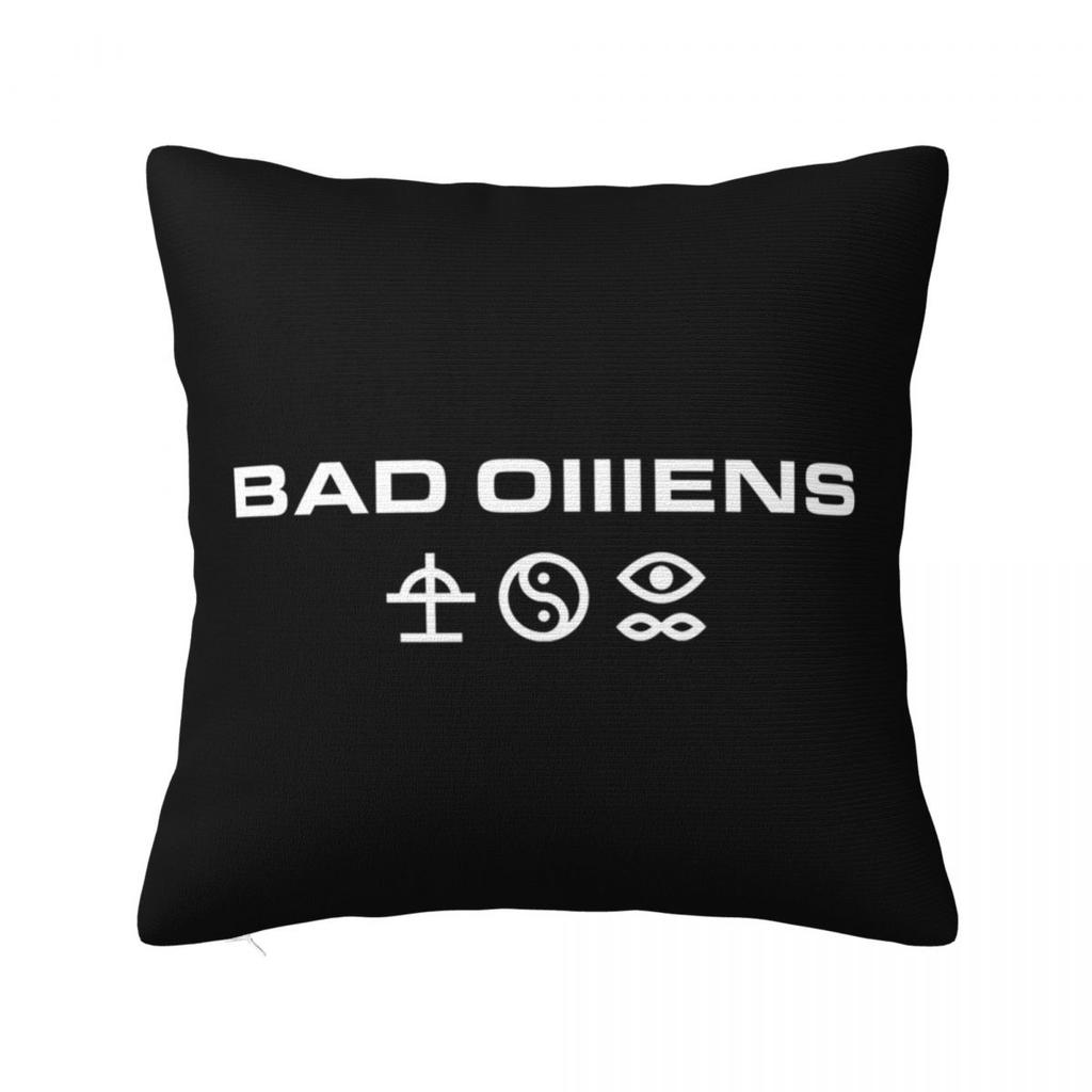 Bad Omens - Glass Houses Square Pillowcase Cushion Cover Pillow Case Throw Pillow Cover for Home Bedroom Car