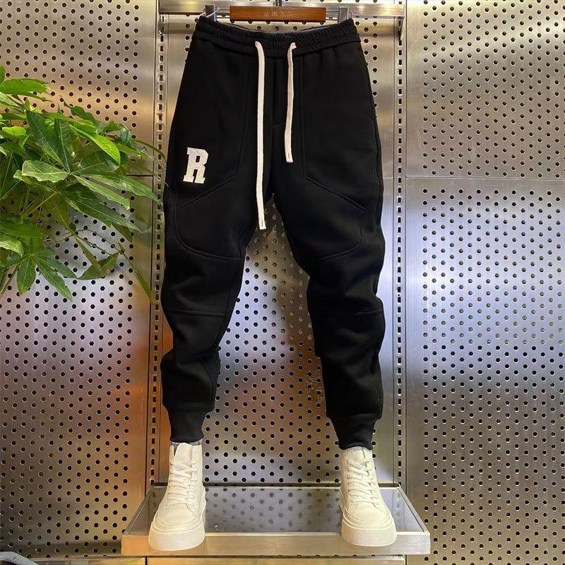 Men's Spring/Summer Slim Fit Jogger Pants - Casual, Cuffed, Loose-Fit Sport Sweatpants