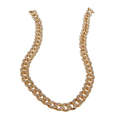 Urban Classics Heavy Encrusted Necklace