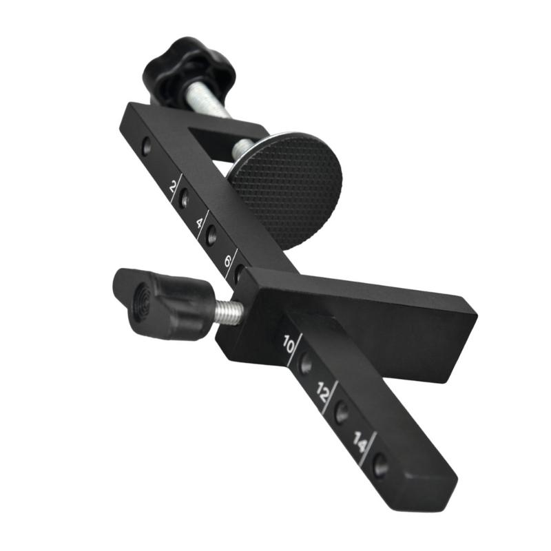 Verstellbare Schraubzwinge Halterung Schrank Werkzeug Montageclip Tischklemme für Schreibtisch Tisch Werkbänke Stuhl Einfach zu bedienen