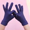 Men's and Women's White Etiquette Gloves Thin Elastic Jewelry Dance Photography Hotel Western Restaurant Emcee Summer Sun Protection Buddha Worship